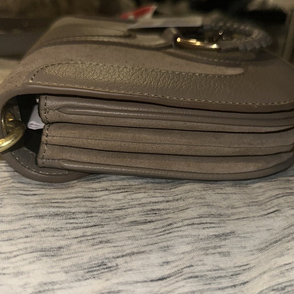 See by Chloe Women Hana Mini Saddle Leather Bag Motty Gray - Picture 7 of 10